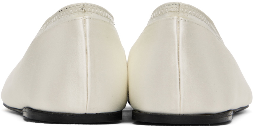 Loulou Studio Off-White Frano Ballerina Flats