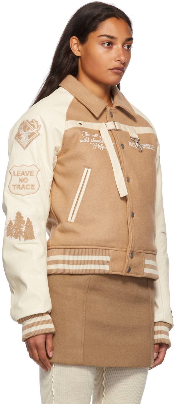 Blouson Copper Varsity Jacket