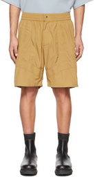 A. A. Spectrum Beige Alqama Shorts
