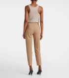 Max Mara Pegno jersey slim pants