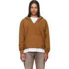 Les Tien Tan Heavyweight Raw Cropped Hoodie