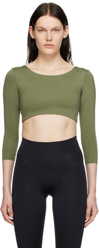 Photo: HÉROS Green 'The Ballerina' Top