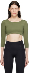 HÉROS Green 'The Ballerina' Top