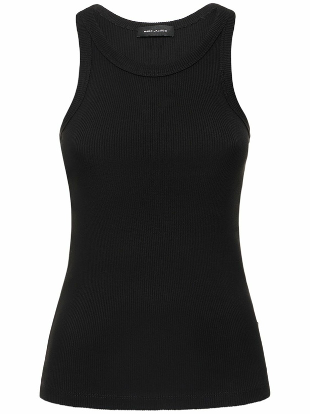 Photo: MARC JACOBS The Monogram Ribbed Tank Top