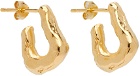 Alighieri Gold 'The Mini Link of Wanderlust' Hoop Earrings