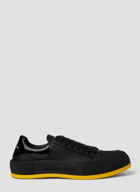 Deck Plimsoll Sneakers in Black