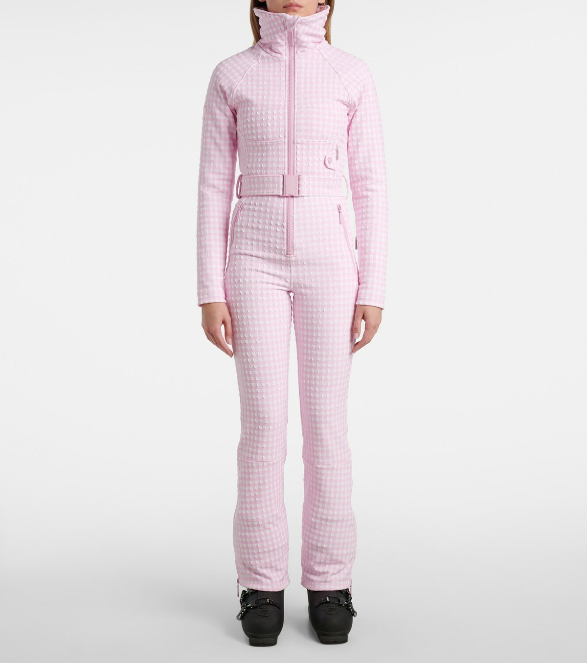 Cordova Chatel gingham ski suit