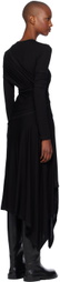 Helmut Lang Black Protection Maxi Dress