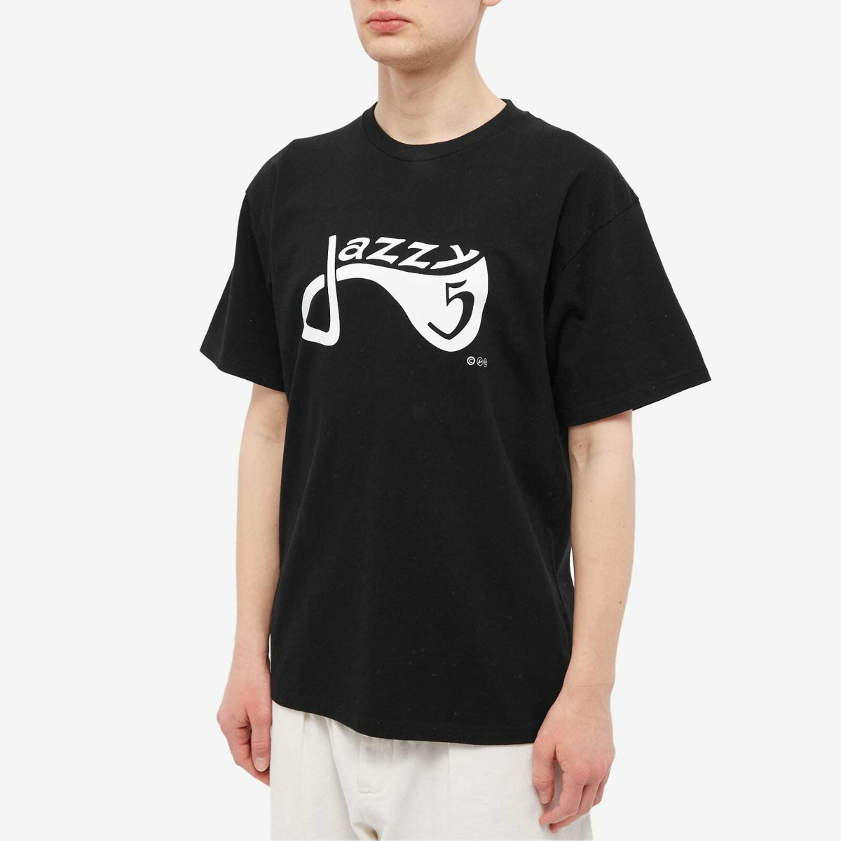 Uniform Experiment Men's Fragment Jazzy Jay 5 T-Shirt in Black