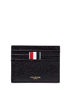 THOM BROWNE - Leather Single Credit Card Case