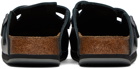 Birkenstock Black Regular Boston Super Grip Loafers