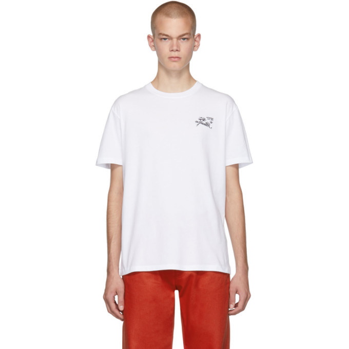 Photo: Raf Simons White Illusion Slim-Fit T-Shirt