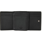 Valentino Garavani Black VLogo Signature Trifold Wallet