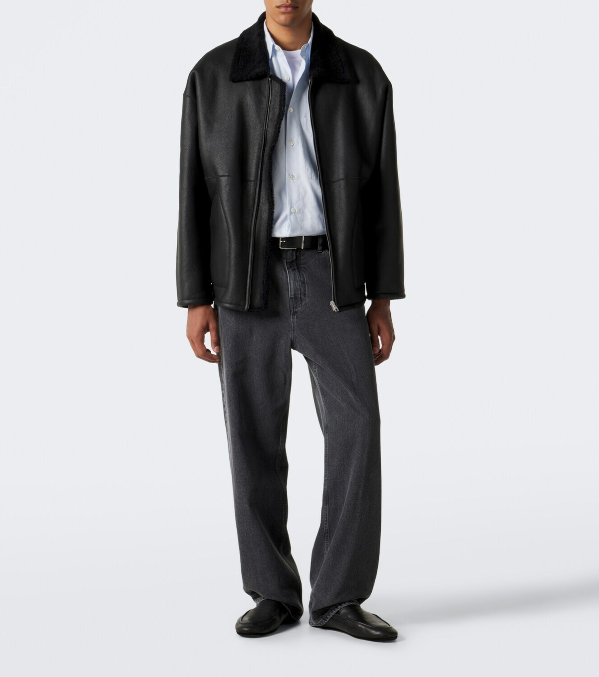 Auralee Reversible shearling jacket