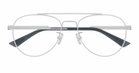 Bottega Veneta Eyewear Bv1340ok-002 - Silver Rx / Asian Fit Glasses