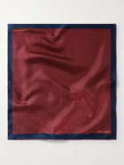 TURNBULL & ASSER - Printed Silk-Twill Pocket Square