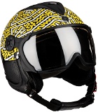 Bomber Ski Black Keith Haring Bright Vibes HMR Snow Helmet