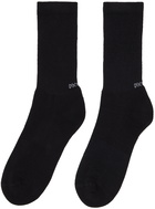 SOCKSSS Two-Pack White & Black Socks