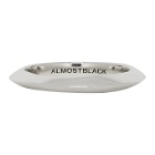 ALMOSTBLACK Silver Band Ring