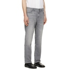 BOSS Gray Maine Regular-Fit Comfort-Stretch Jeans
