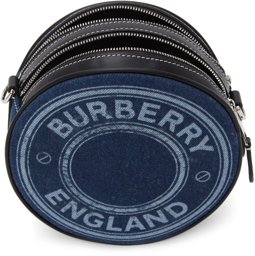 Burberry Blue Denim Louise Bag Burberry