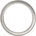 Maison Margiela Silver Semi-Polished Ring