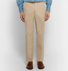 TOM FORD - Sand O'Connor Slim-Fit Linen and Silk-Blend Suit Trousers - Neutrals