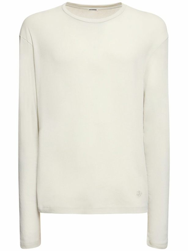 Photo: JIL SANDER - Layered Cotton Long-sleeve T-shirt