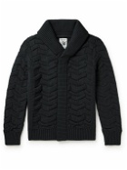 S.N.S Herning - Epigon-II Cable-Knit Wool Cardigan - Gray