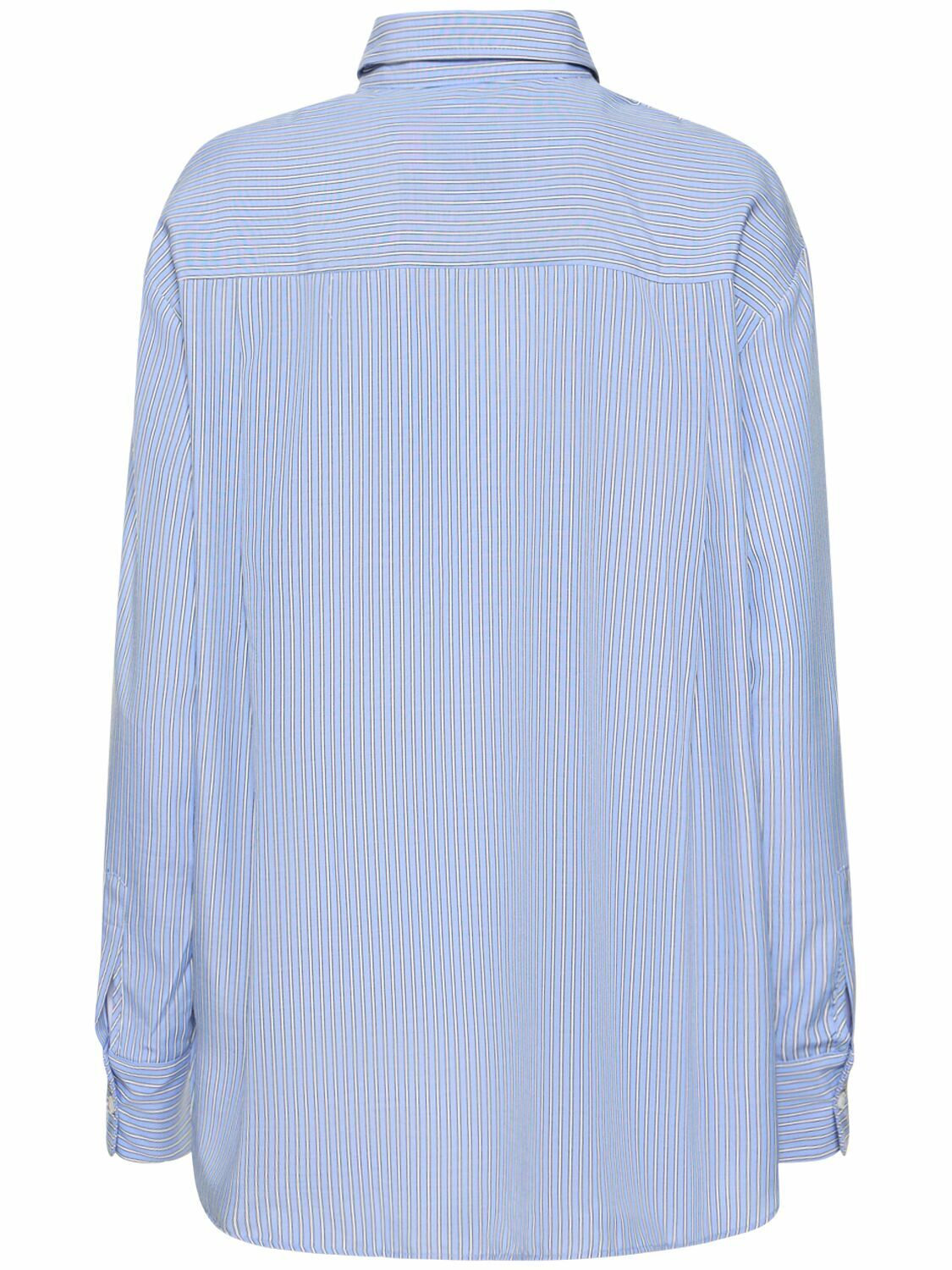 THE FRANKIE SHOP - Lui Cotton Blend Oxford Shirt The Frankie Shop