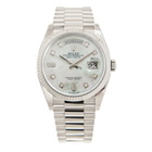 Rolex Day-Date 36 Automatic Mother of Pearl Diamond Dial President Watch 128239MDP