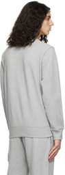 C.P. Company Grey Diagonal Raised Sweatshirt