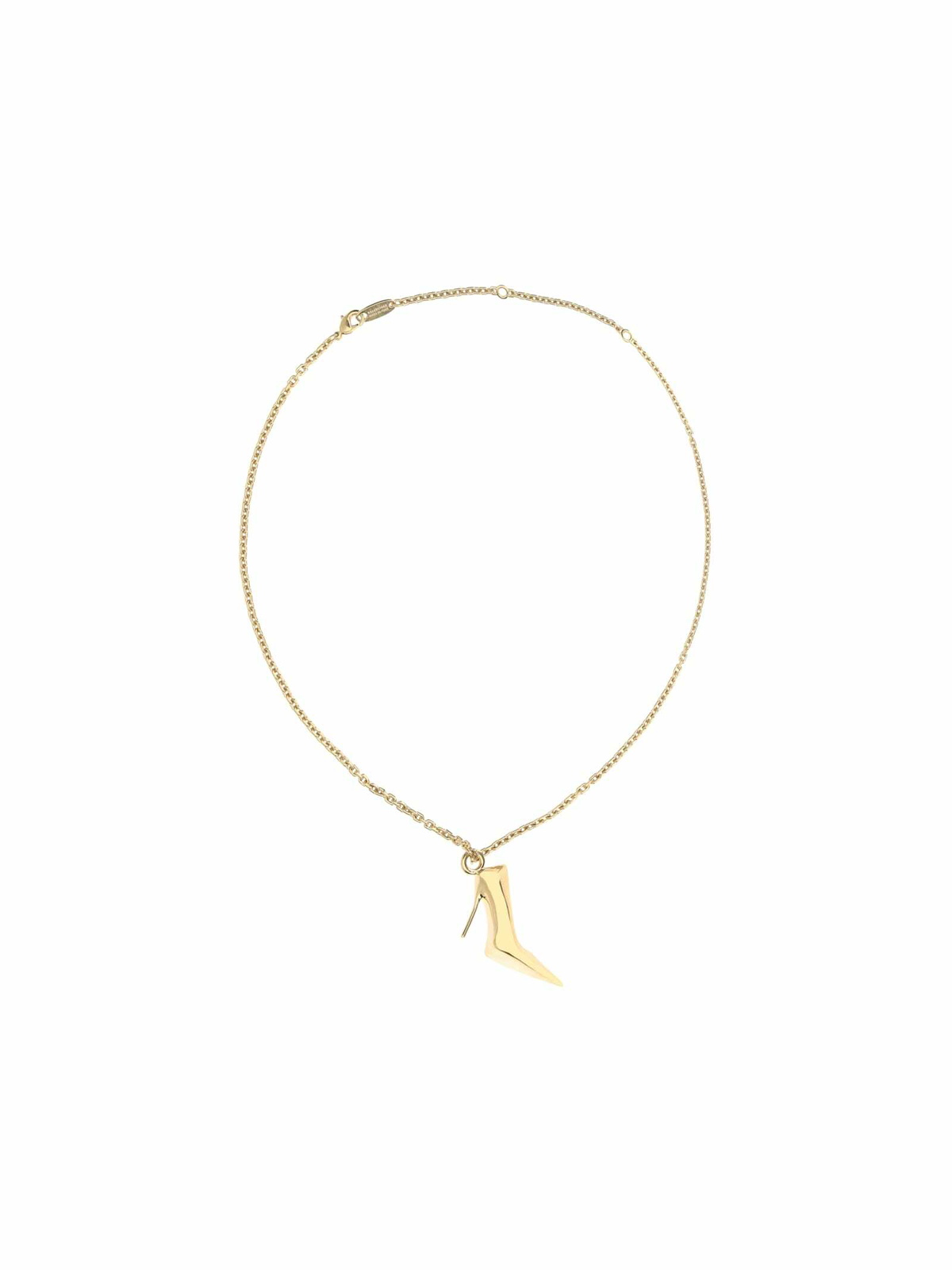 【特価！関税送料込】BALENCIAGA License BB Necklace Gold 特価！関税送料込】BALENCIAGA License BB Necklace Gold
