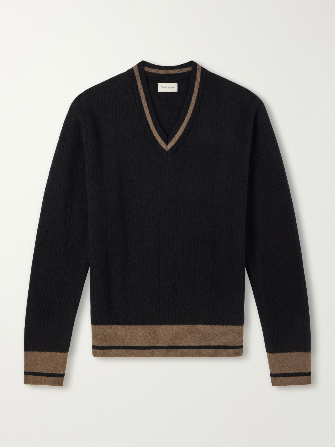 Oliver Spencer - Hawes Wool Sweater - Black