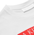 Neil Barrett - Printed Cotton-Jersey T-Shirt - Men - White