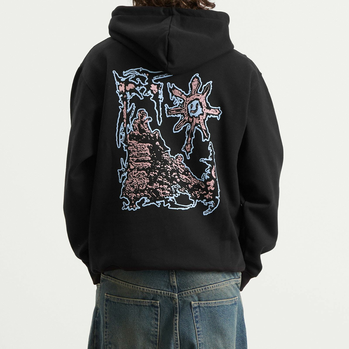 Polar Skate Co. Men's Lovely Day Dave Hoodie in Black
