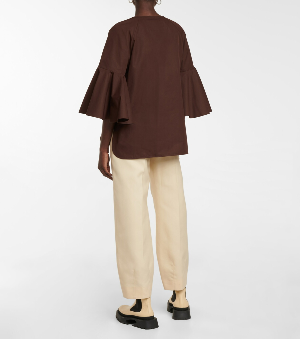 Jil Sander - Cotton poplin blouse Jil Sander