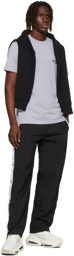 Balmain Black Nylon Lounge Pants