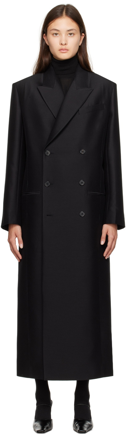 The Row Black Catena Coat The Row