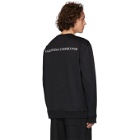 Valentino Black Undercover Edition V Face UFO Print Sweatshirt