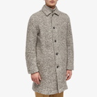 Kestin Men's Edinburgh Overcoat in Undyed Marl