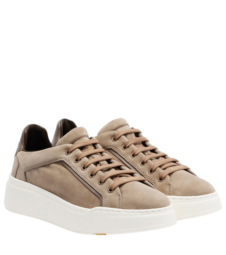 Photo: Max Mara Suede platform sneakers