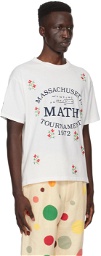 Bode White Tournament T-Shirt