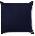 Blue Blue Japan - Indigo-Dyed Cotton Cushion - Blue