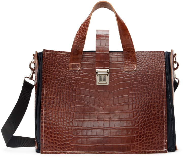 Photo: Camiel Fortgens Brown Patch Shopper Tote