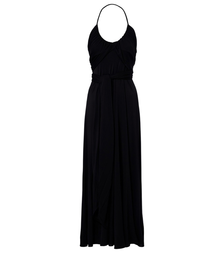 Photo: Alaïa Draped jersey maxi dress
