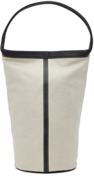 Recto Off-White & Black Bucket Bag