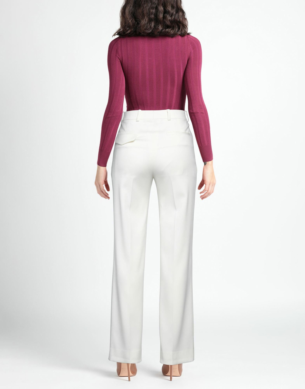 Ann Demeulemeester Womens Pants Ivory