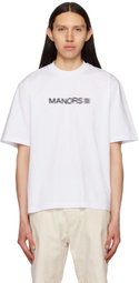Manors Golf White Focus T-Shirt
