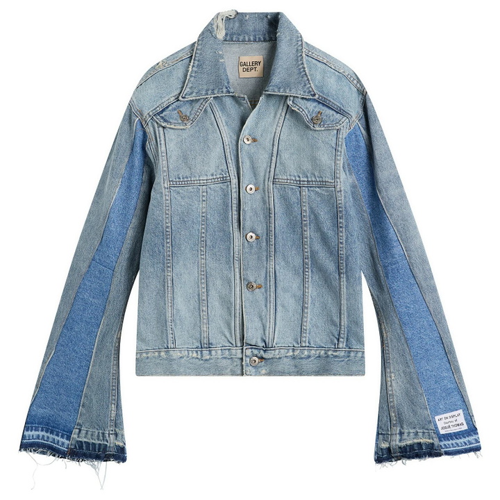 Photo: Gallery Dept Men's Ford Trucker Jacket in Lt Wash Indigo
